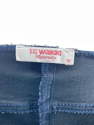 36 Beden lacivert Renk LC Waikiki Hamile Pantolon %70 İndirimli.