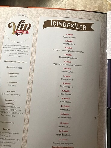  Beden vip yayinlari felsefe fasikulleri