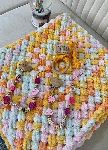 Diğer Puffy Bebek Battaniyesi