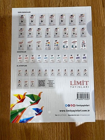 Sosyal bilimler limit yayınları TYT Denemeleri 2022 BASIM