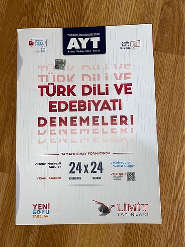 AYT Türk dili denemeleri 2022 limit yay.