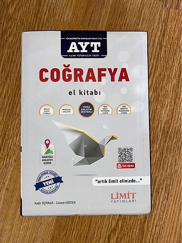 AYT Coğrafya el kitabı limit yay. 2022