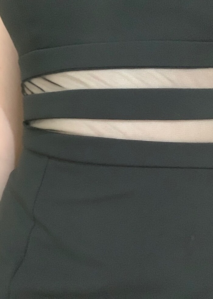 Siyah şık elbise - Görsel 3