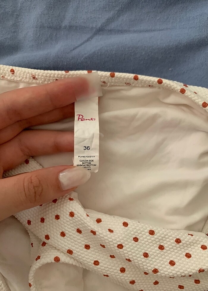 Penti kiremit renk bikini takımı - Görsel 2