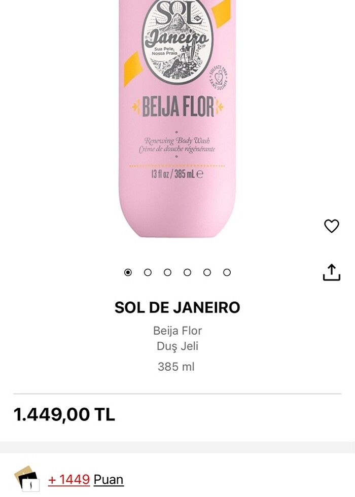 Sol de Janeiro Duş Jeli - Görsel 4