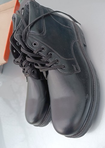 Siyah Minimalist Erkek Kauçuk Bot - Görsel 3