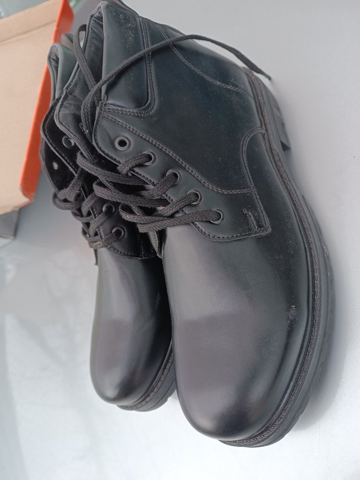 Siyah Minimalist Erkek Kauçuk Bot - Görsel 3