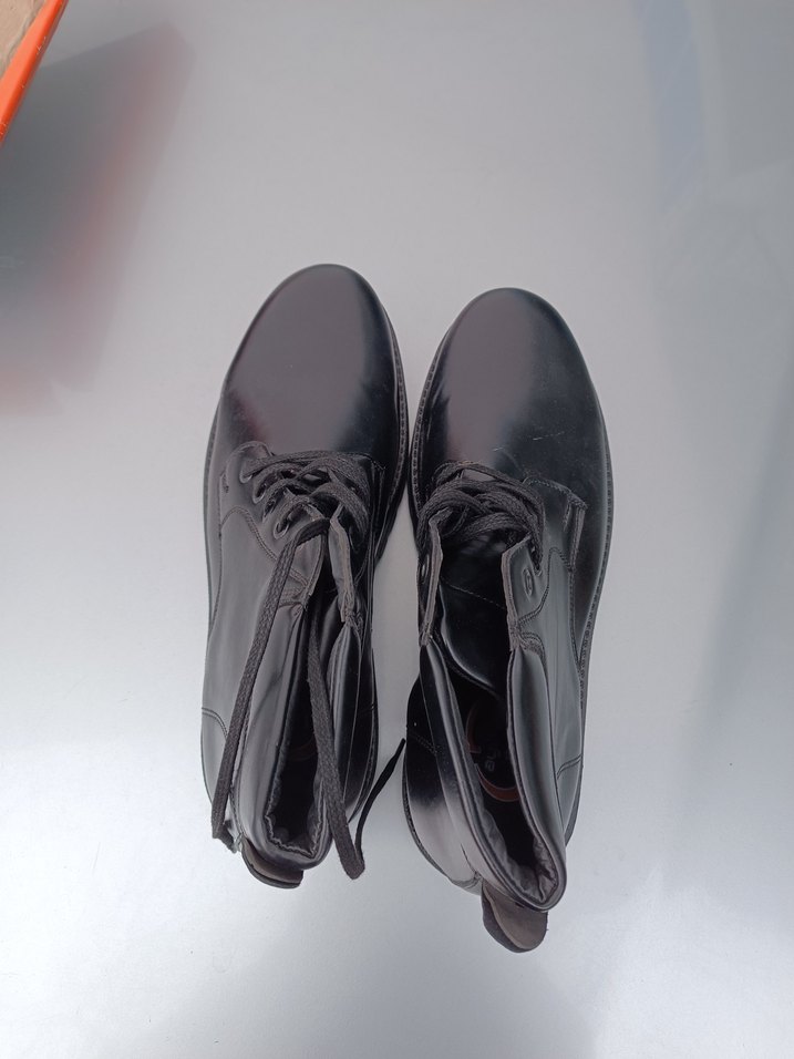 Siyah Minimalist Erkek Kauçuk Bot - Görsel 2