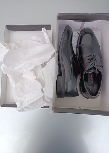 Klasik Siyah Erkek Ofis Ayakkabısı - Görsel 3