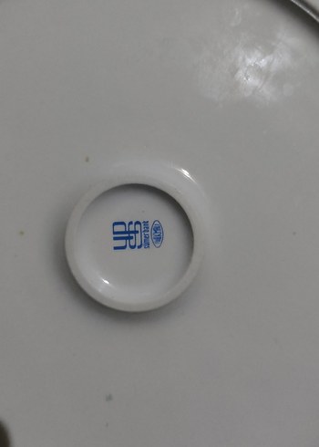 Beyaz Altın Detaylı Servis Tabağı - Görsel 4