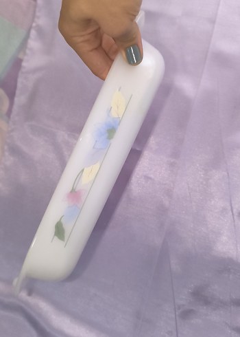 Beyaz Pastel Renkli Saklama Kabı - Görsel 2