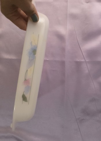 Beyaz Pastel Renkli Saklama Kabı - Görsel 3