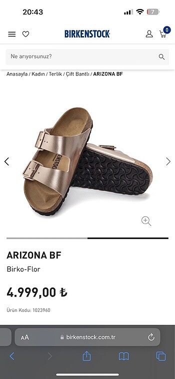 Birkenstock Birken arızona