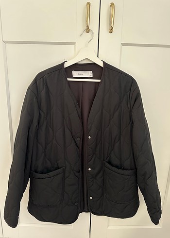 Düğmeli Siyah Kadın Ceket - Görsel 4