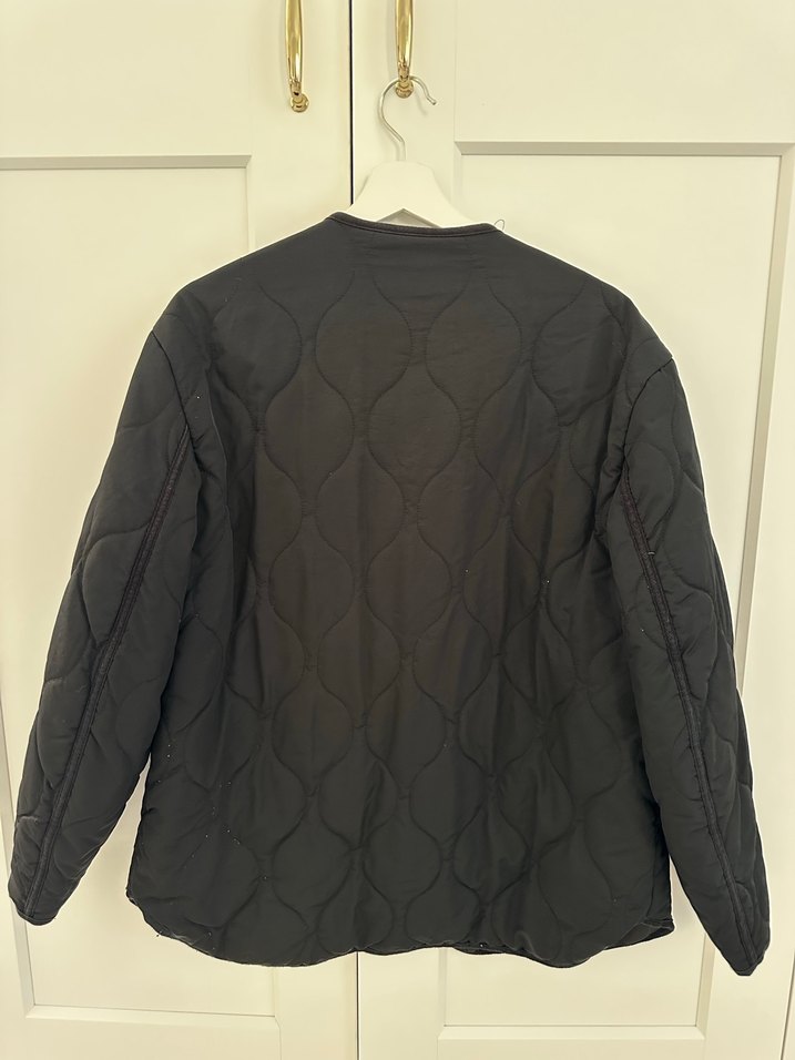 Düğmeli Siyah Kadın Ceket - Görsel 3