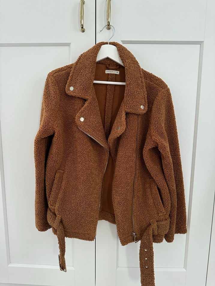 Kahverengi Kadın Midi Sıcak Ceket - Görsel 2