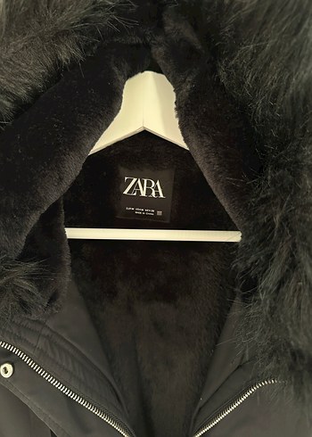 Zara peluş kaban - Görsel 3