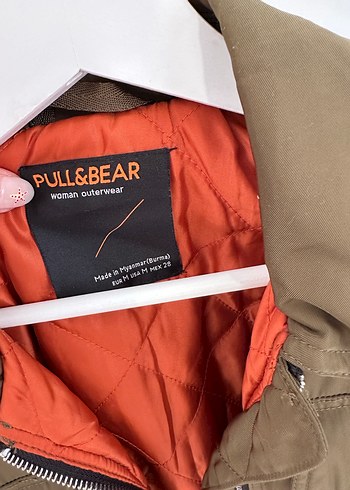 Dik Yaka Kemerli Bej Sokak Stili Kadın Ceket - Görsel 2