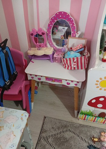 Pembe Pastel Çocuk Şifonyeri - Görsel 3