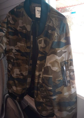 kafınKamuflaj Desenli Midi Yağmurluk - Görsel 4