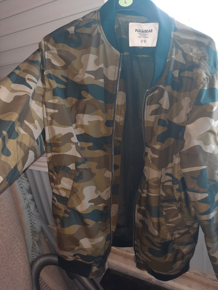 kafınKamuflaj Desenli Midi Yağmurluk - Görsel 3