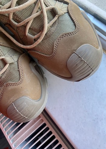 Bej Kamuflaj Desenli Bağcıklı Outdoor Ayakkabı - Görsel 4