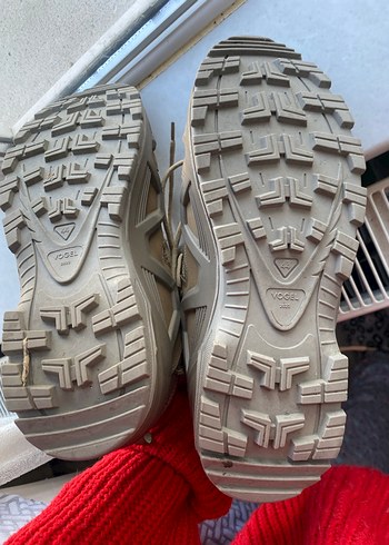 Bej Kamuflaj Desenli Bağcıklı Outdoor Ayakkabı - Görsel 5