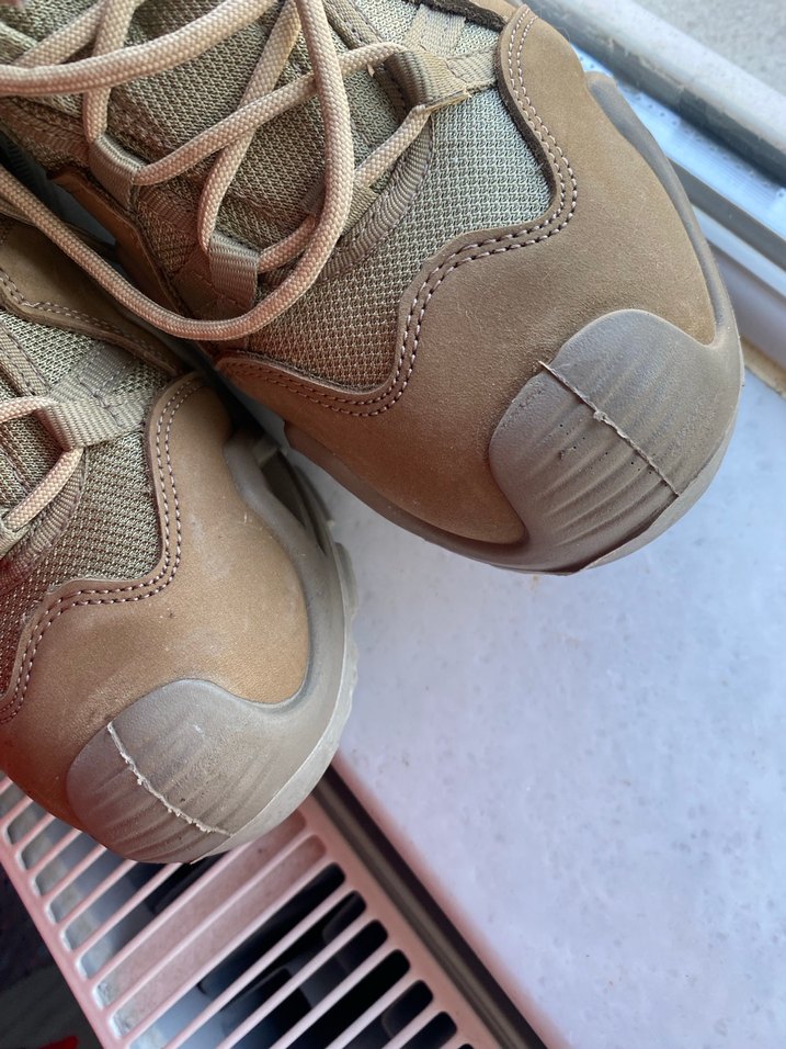 Bej Kamuflaj Desenli Bağcıklı Outdoor Ayakkabı - Görsel 4