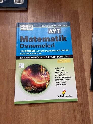  Beden Renk Ayt matematik deneme seti