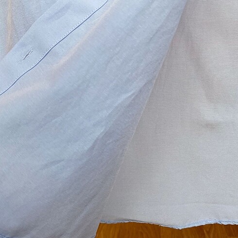 diğer Beden mavi Renk bebe mavi oversize poplin gömlek