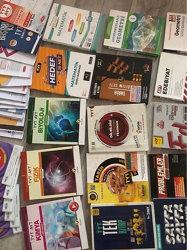 TYT-AYT Test Kitapları Konu Anlatımları ve Denemeler