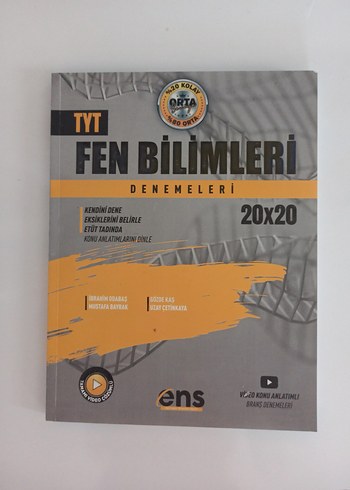 TYT Fen Bilimleri 20x20 Denemeleri