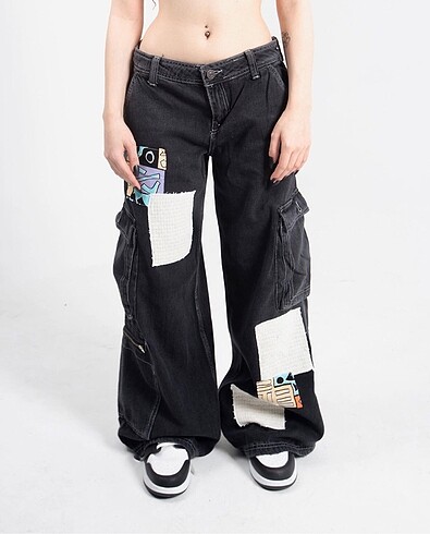 Urban Outfitters Düşük Bel Baggy Jean