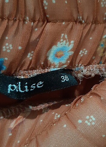 38 Beden Şifon piliseli uzun etek