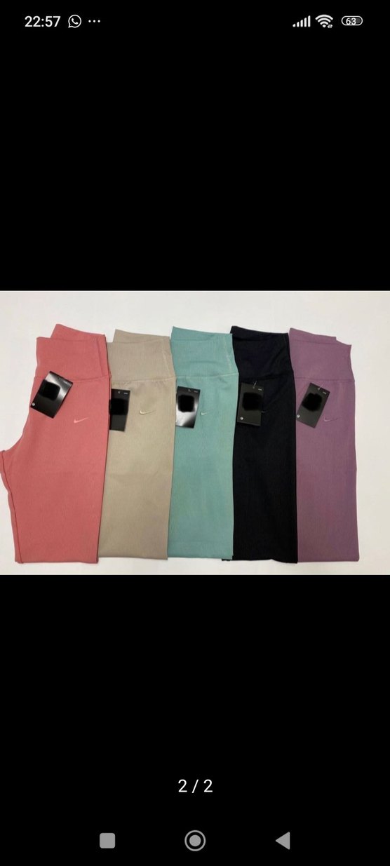 Kadın Mini Spor Tayt - Elastik ve Çok Renkli - Görsel 2