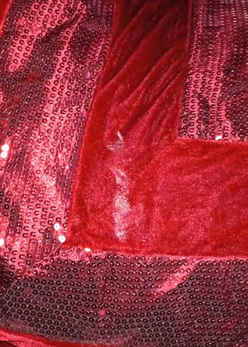 Parlak Bordo Düz Yatak Örtüsü - Görsel 3