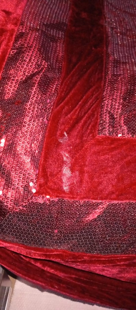 Parlak Bordo Düz Yatak Örtüsü - Görsel 3