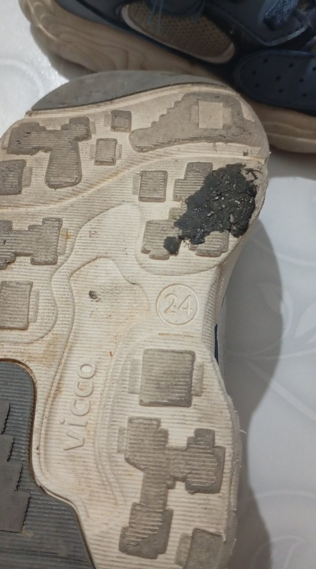 Gri Mavi Erkek Çocuk Spor Ayakkabı vicco - Görsel 3