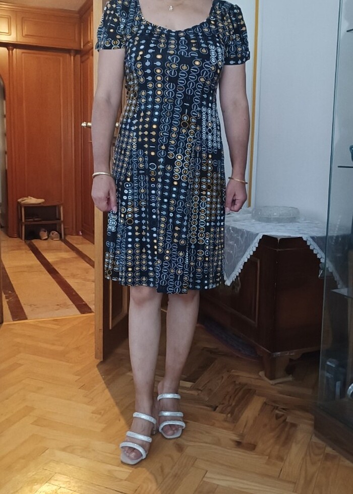 Mango L beden elbise - Görsel 4