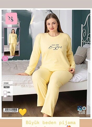 Büyük beden pijama takımı