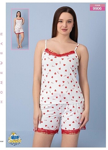 Diğer Şortlu pijama takımı