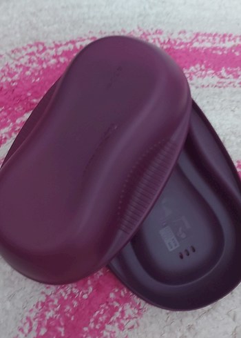 Beden Tupperware Mor Micro delint Plastik Saklama Kabı