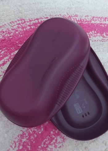 Tupperware Tupperware Mor Micro delint Plastik Saklama Kabı