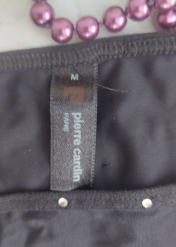 Pierre Cardin piercardin Siyah Kadın kilot , Midi Boy, Goth Tarzı