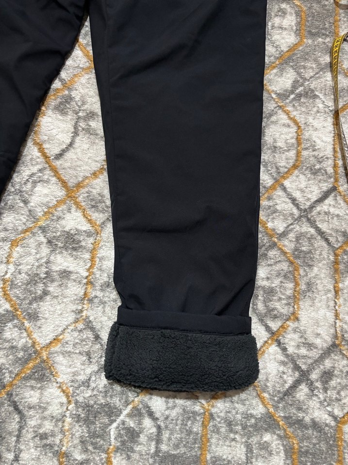 Siyah Fermuarlı Erkek Outdoor Eşofman Altı - Görsel 2