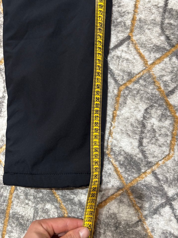 Siyah Fermuarlı Erkek Outdoor Eşofman Altı - Görsel 4