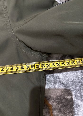 Kapüşonlu Haki Erkek Mont - Görsel 5