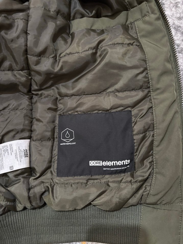 Kapüşonlu Haki Erkek Mont - Görsel 3