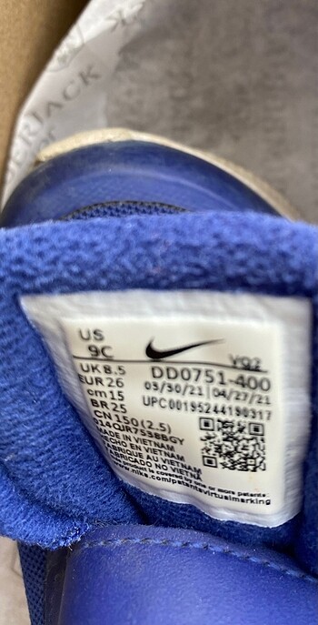 Nike Orijinal nike çocuk ayakkabısı