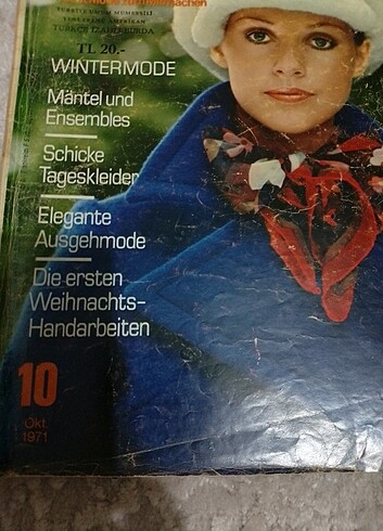 Beden Nostalji burda dergisi